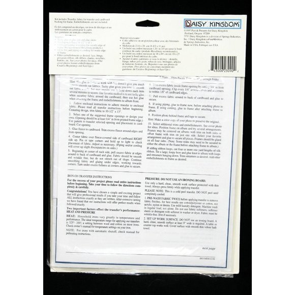 Vtg 90s Daisy Kingdom Alpha Bears Keepsake Cover Memory Book Embellishment Kit - Picture 5 of 12